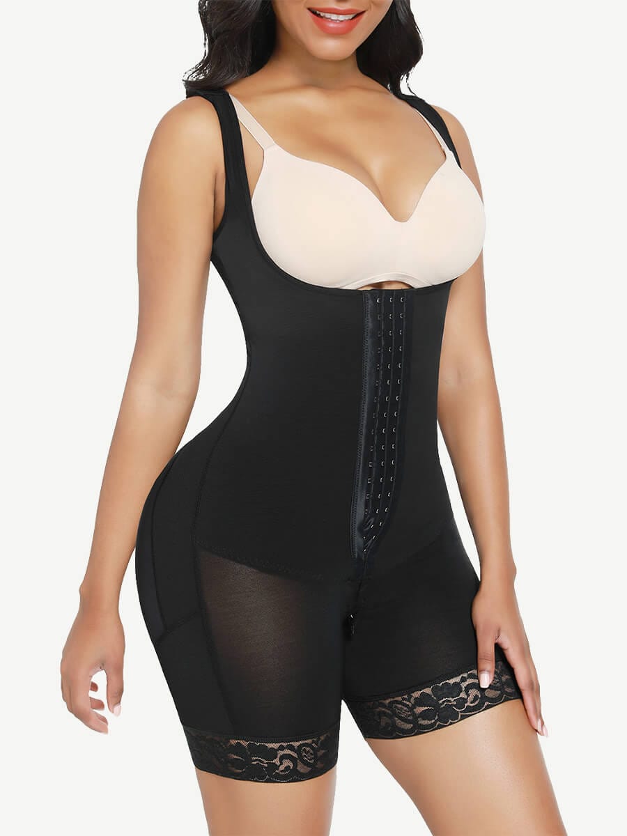 Full back tummy control body shaper