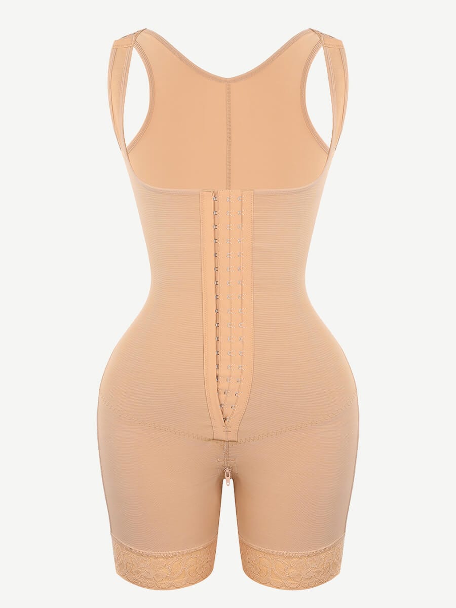 Full back tummy control body shaper