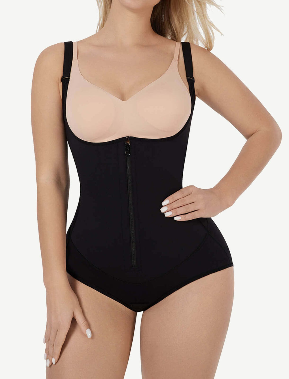 Latex breast support abdominal control faja