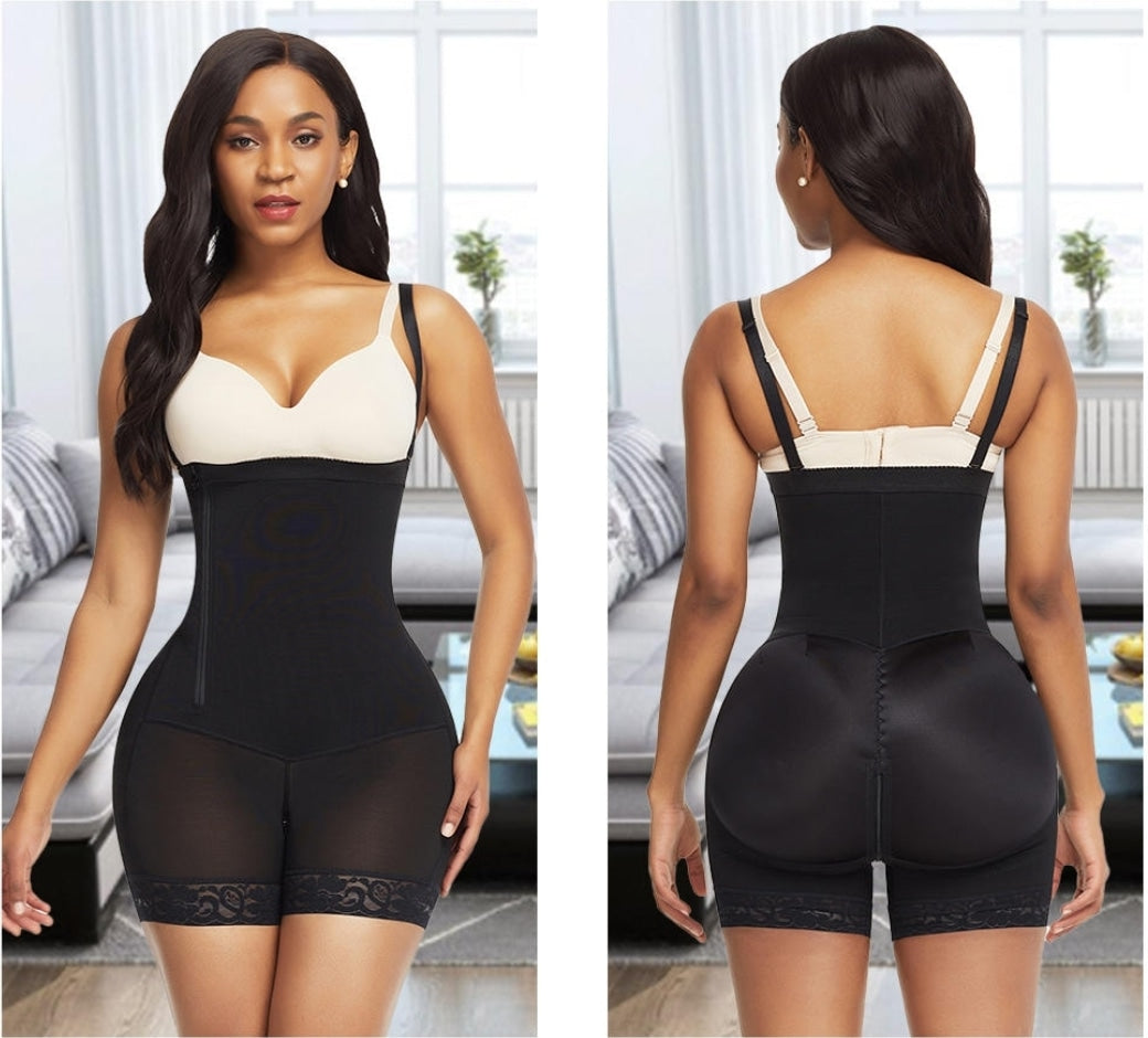Side-zip colombian faja