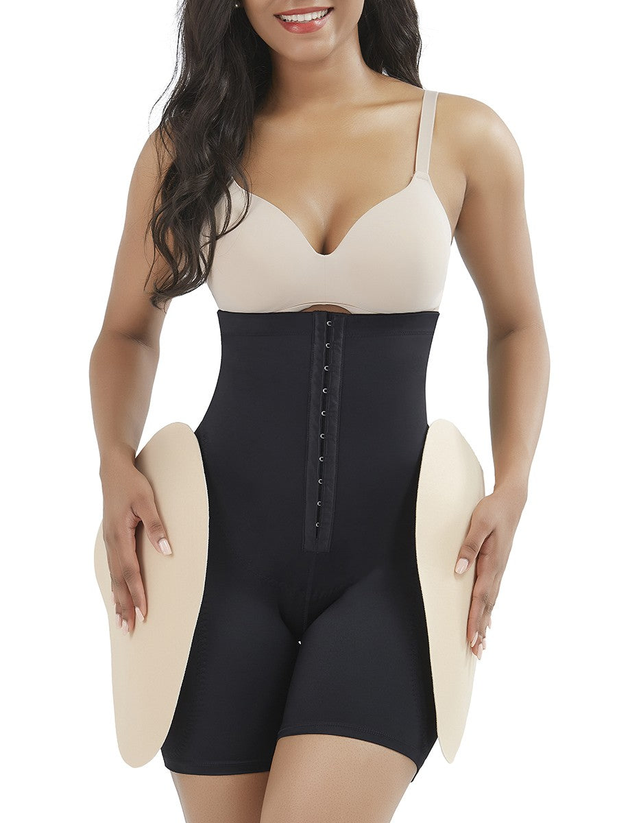 Padded hour-glass shape enhancer