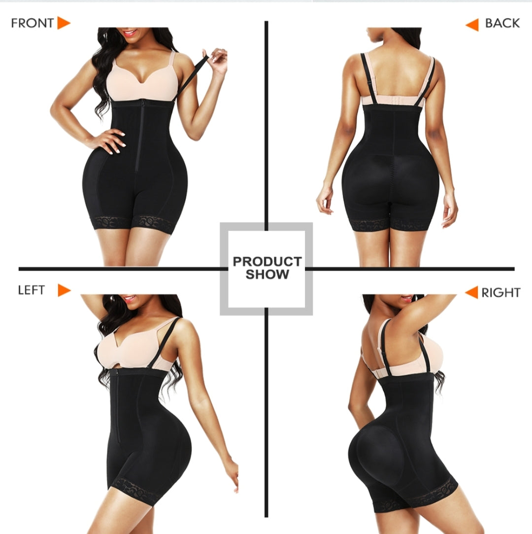 Fully padded body enhancing shaper