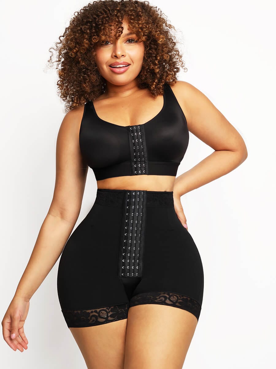 Mid-rise tummy control shaper
