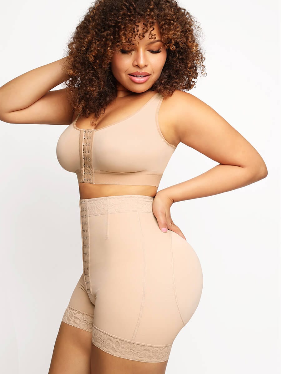 Mid-rise tummy control shaper