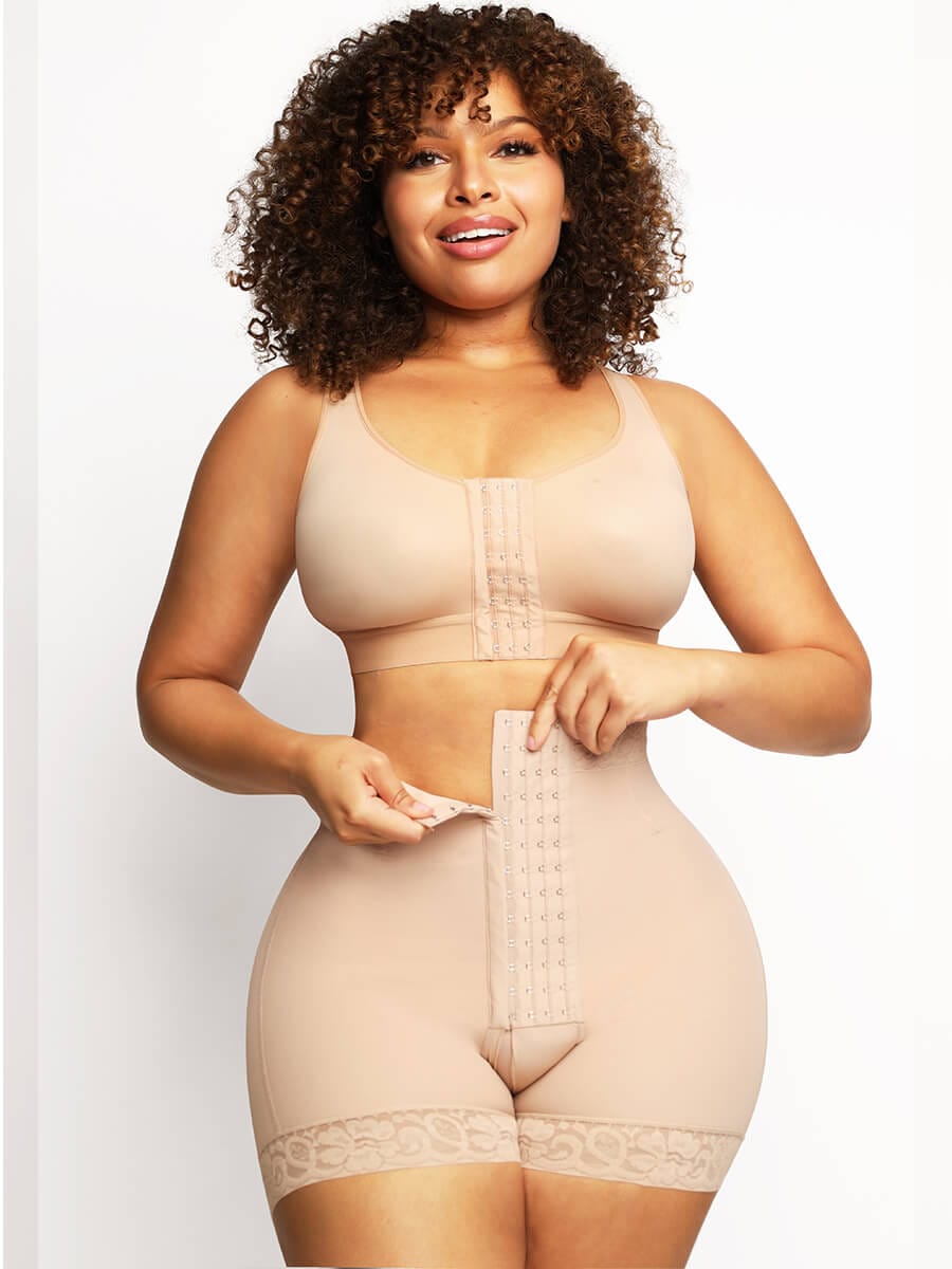 Mid-rise tummy control shaper