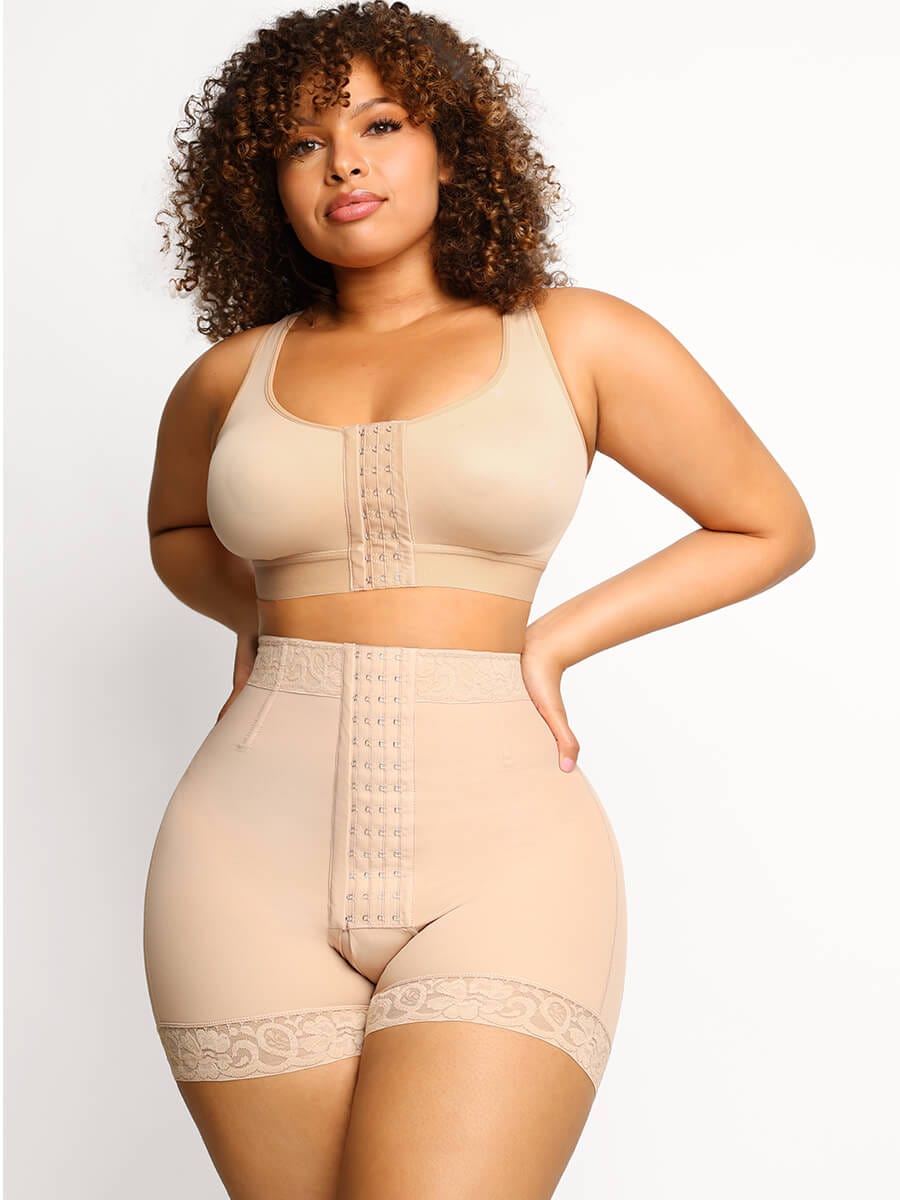 Mid-rise tummy control shaper